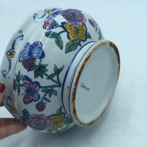 Ceramic Floral Planter - Picture 4 of 7